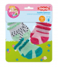 Set sokken stippen/roze/mint (35-45cm)