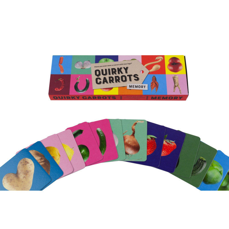 Quirky carrots memory spel