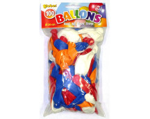 Ballonnen koningsmix (nr.8/100st in zak)