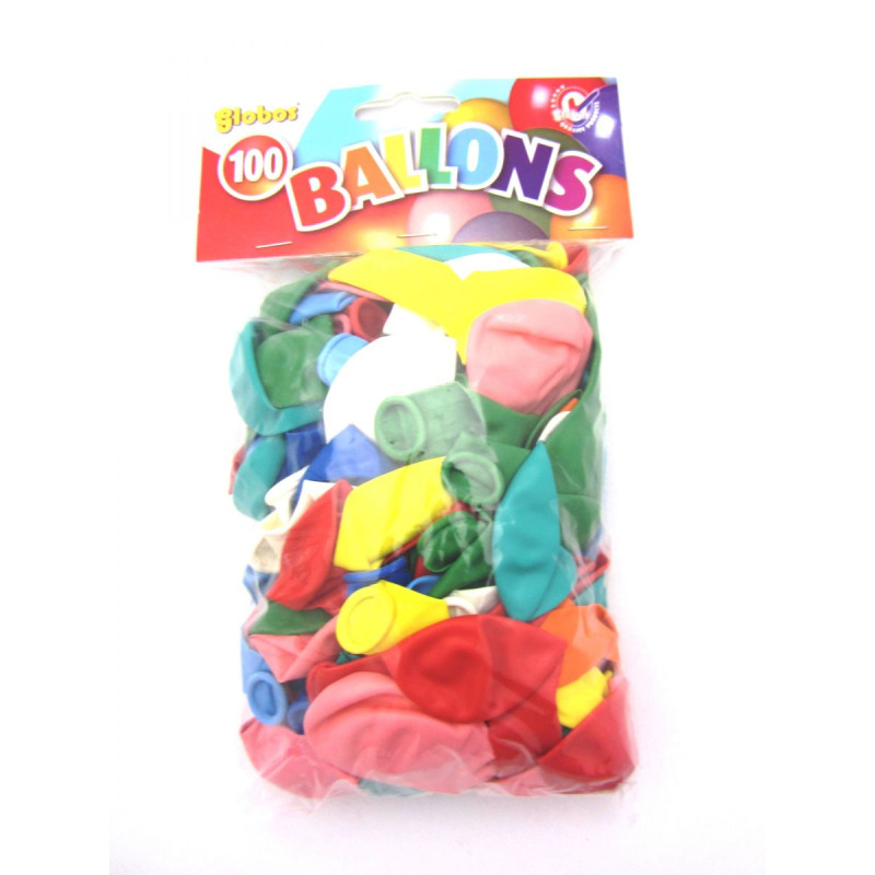 Ballonnen mix (nr.8/100 stuks in zak)