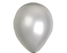 Ballonnen zilver (nr.12/25 st. in zak)
