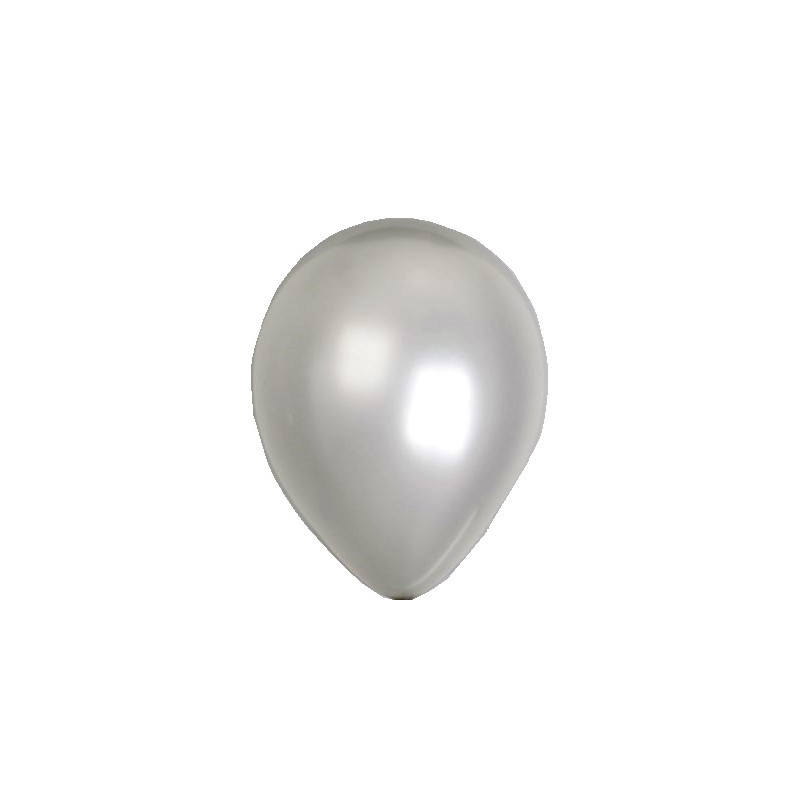 Ballonnen zilver (nr.12/25 st. in zak) Ballonnen zilver (nr.12/25 st. in zak)