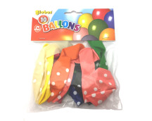 Ballonnen met stip (nr.12/10 st. in zak)