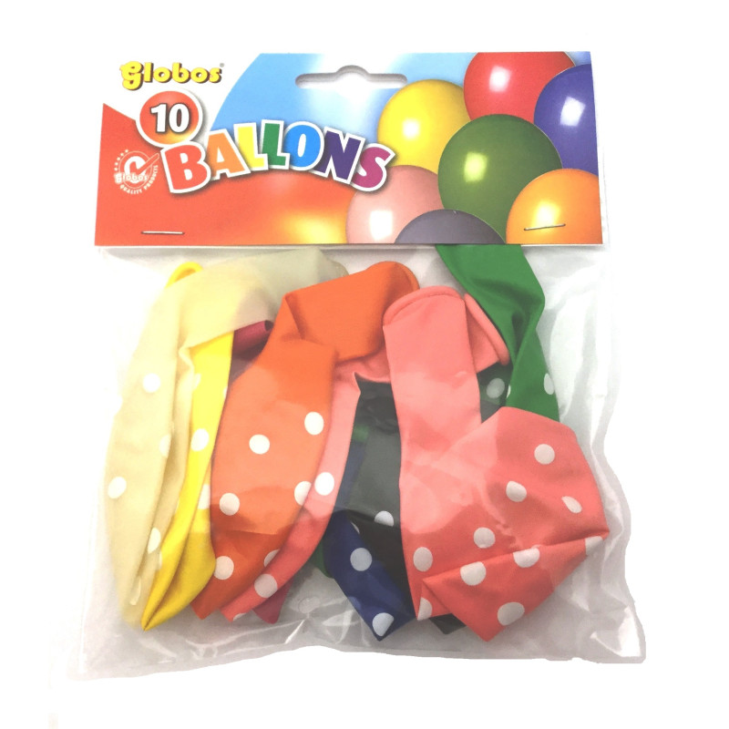 Ballonnen met stip (nr.12/10 st. in zak) Ballonnen met stip (nr.12/10 st. in zak)