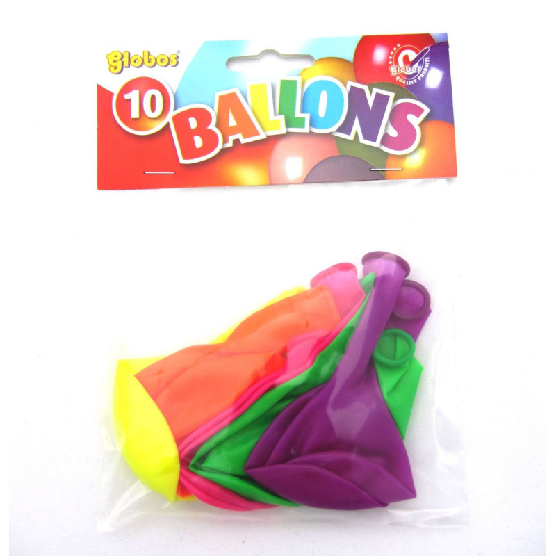 Ballonnen neon (10st. in zak) Ballonnen neon (10st. in zak)