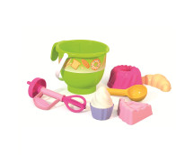 Bakset cupcake met mixer (8 delig)