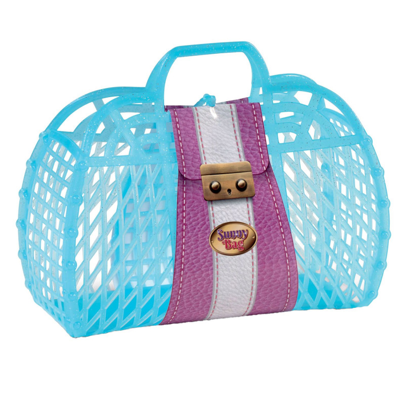 Retro tas met glitters (4 assorti) Retro tas met glitters (4 assorti)