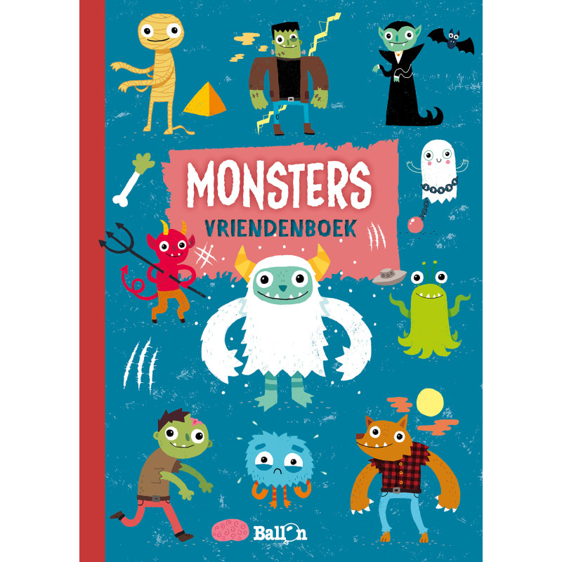 Vriendenboek - Monsters Vriendenboek - Monsters