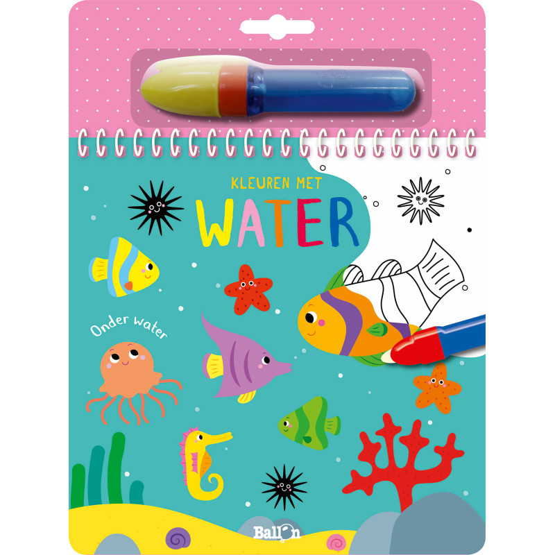 Kleuren met water - Onder water Kleuren met water - Onder water
