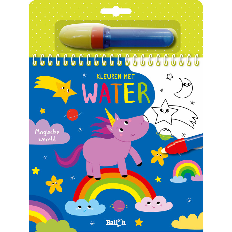 Kleuren met water - Magische wereld Kleuren met water - Magische wereld