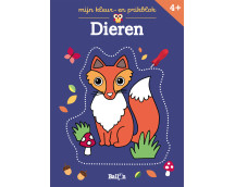 Mijn kleur- en prikblok: Dieren
