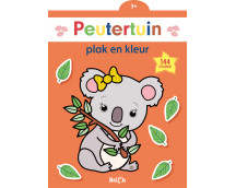 Peutertuin plak en kleur - Koala (3+)