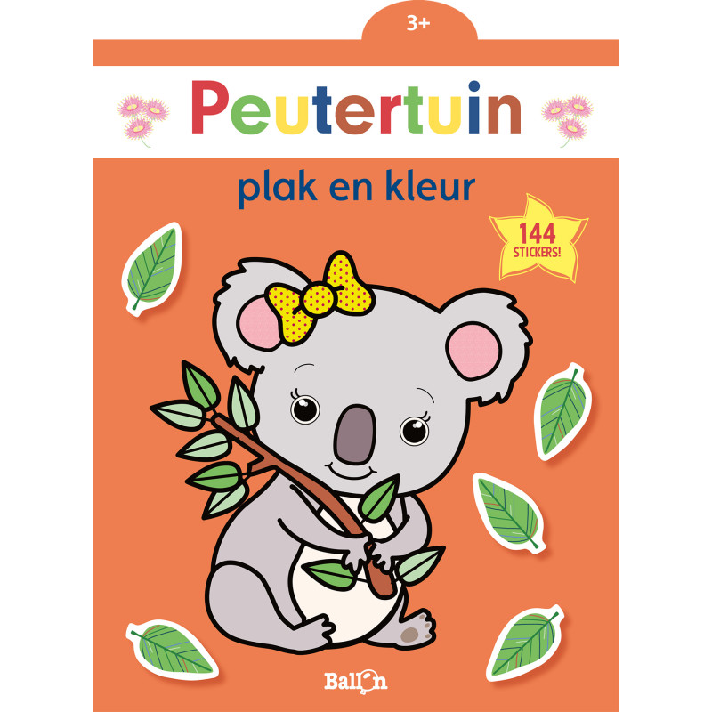 Peutertuin plak en kleur - Koala (3+) Peutertuin plak en kleur - Koala (3+)