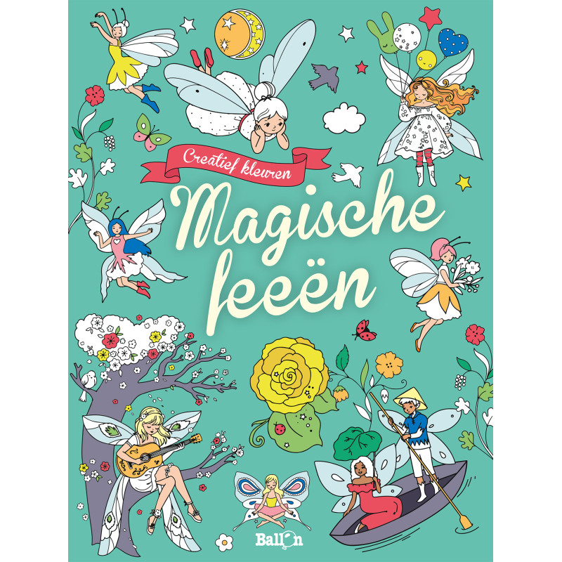 Creatief kleuren - Magische feeën Creatief kleuren - Magische feeën