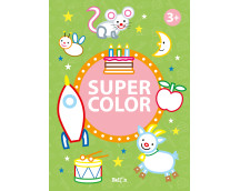 Mega kleurboeken - Super color 3+ (groen)