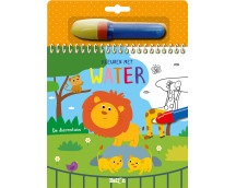 Kleuren met water - De dierentuin