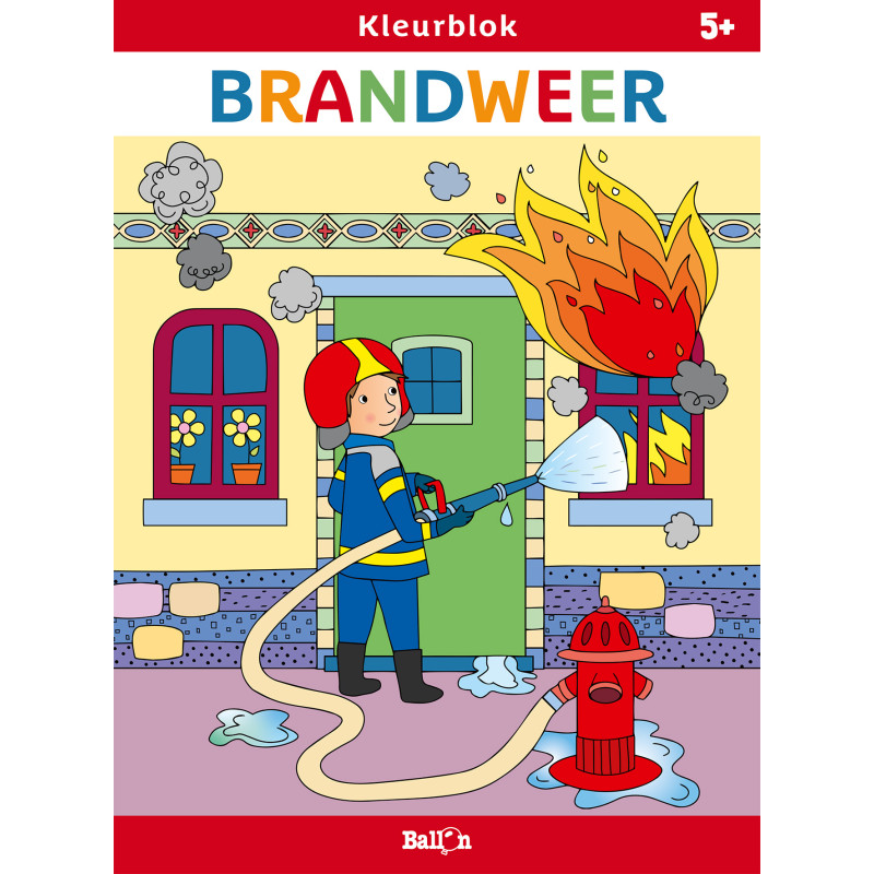 Kleurblok Brandweer Kleurblok Brandweer