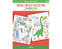 Duo kleurblokken - Dinosaurussen en dieren