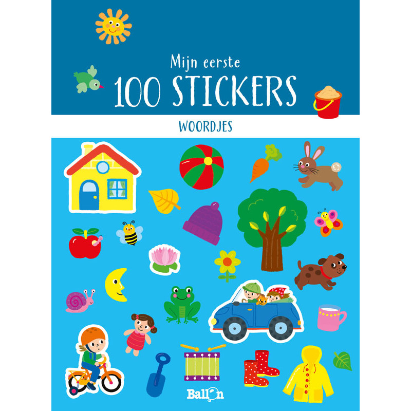 Mijn eerste 100 stickers - Woordjes Mijn eerste 100 stickers - Woordjes
