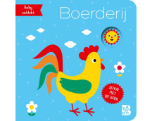 Baby ontdekt: Mini schudboekje met rammelaar: Boerderij