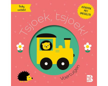 Baby ontdekt: Kijkboekje met spiegeltje: Tsjoek, tsjoek! (voertuigen)