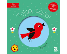 Baby ontdekt: Kijkboekje met spiegeltje: Tsjilp, tsjilp! (dieren)