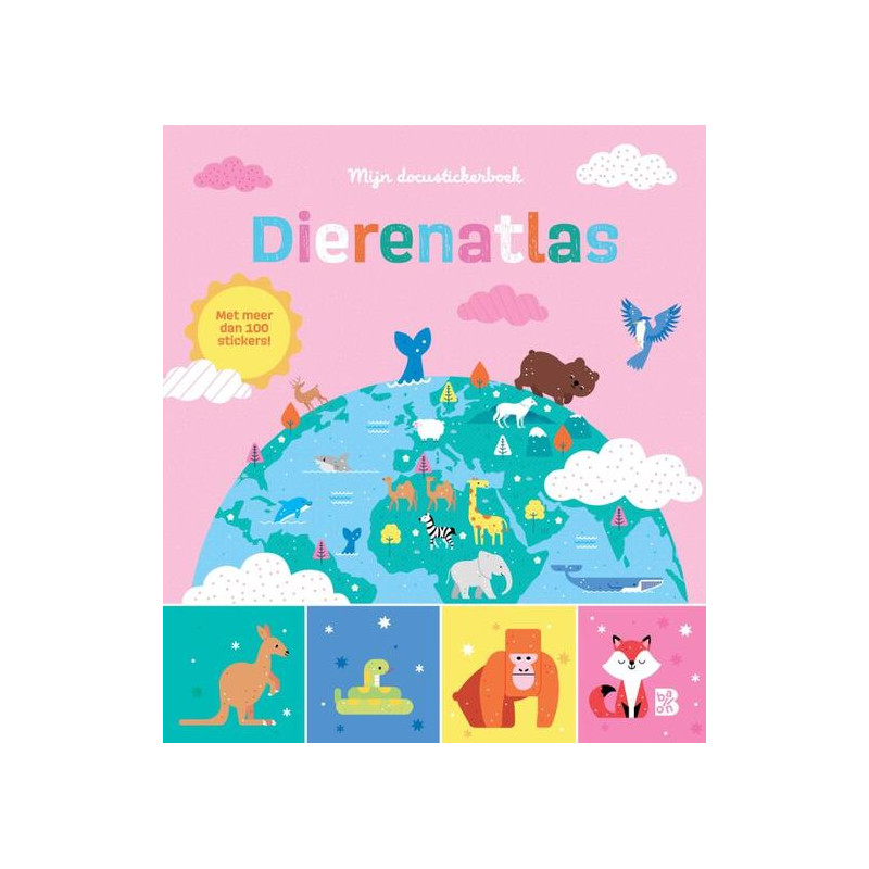 Docustickerboek - Dierenatlas Docustickerboek - Dierenatlas