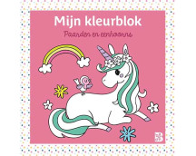 Mijn kleurblok: Paarden en eenhoorns