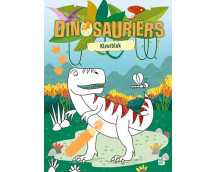 Dinosauriërs kleurblok