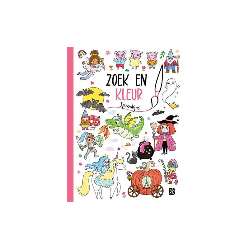 Zoek en kleur: Sprookjes Zoek en kleur: Sprookjes