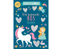 Fonkel en schitter: Het betoverde bos (met diamantstickers)