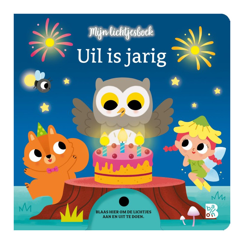 Uil is jarig (lichtjesboek)