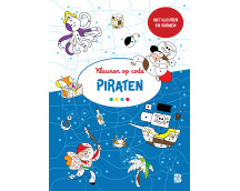 Kleuren op code: Piraten 3+