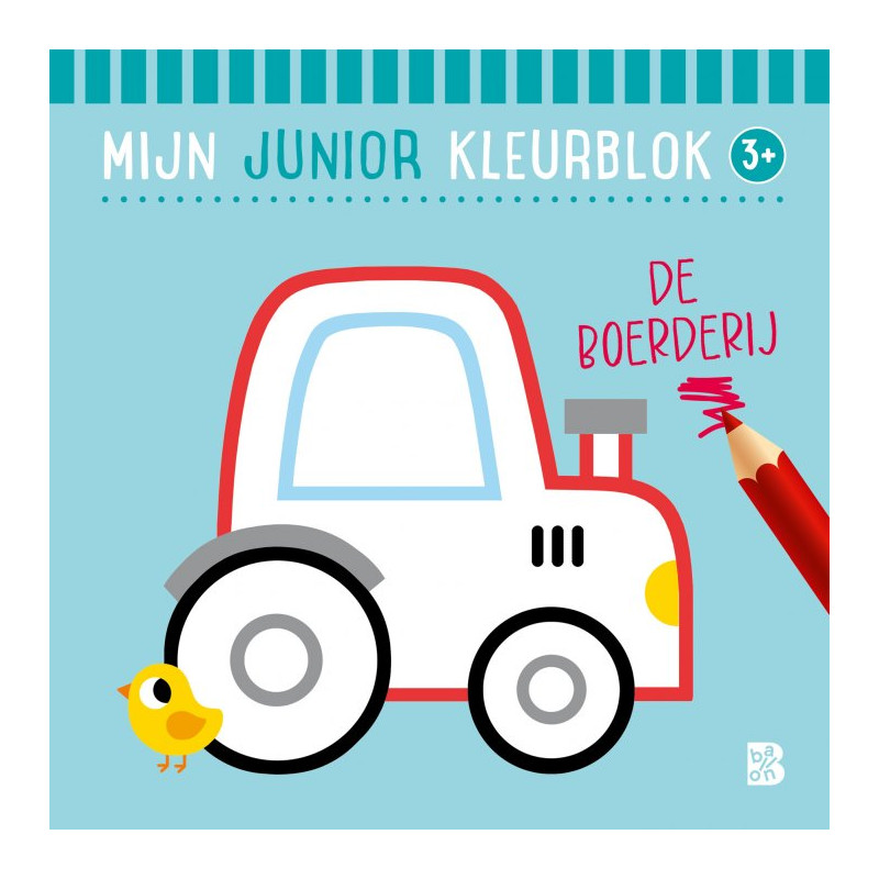 Mijn junior kleurblok: boerderij Mijn junior kleurblok: boerderij