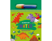 Kleuren met water - Dino's