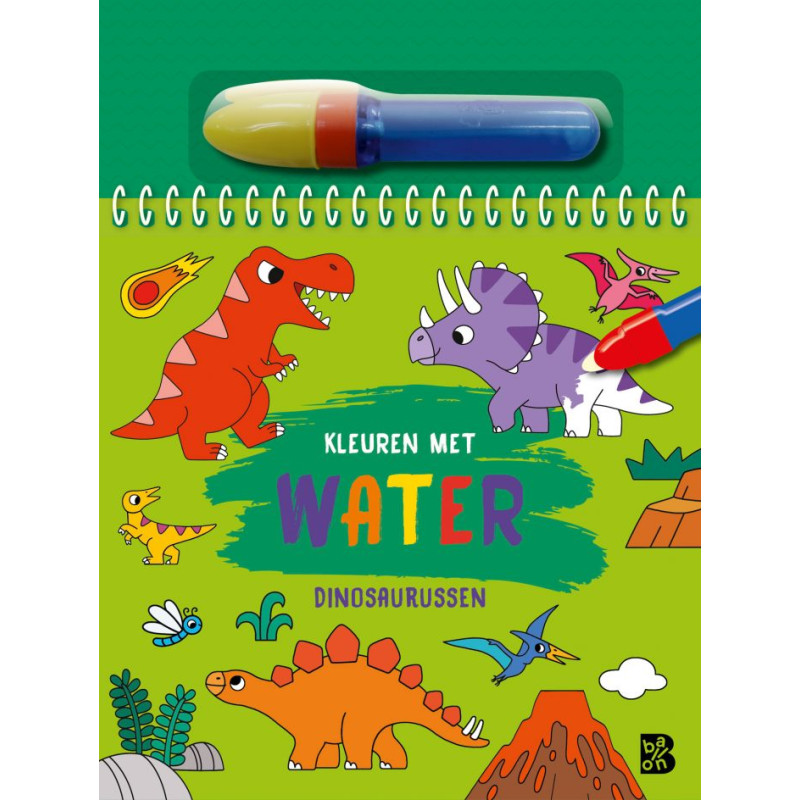Kleuren met water - Dino's Kleuren met water - Dino's