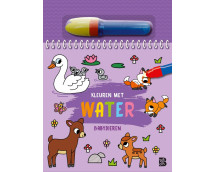 Kleuren met water - Babydieren
