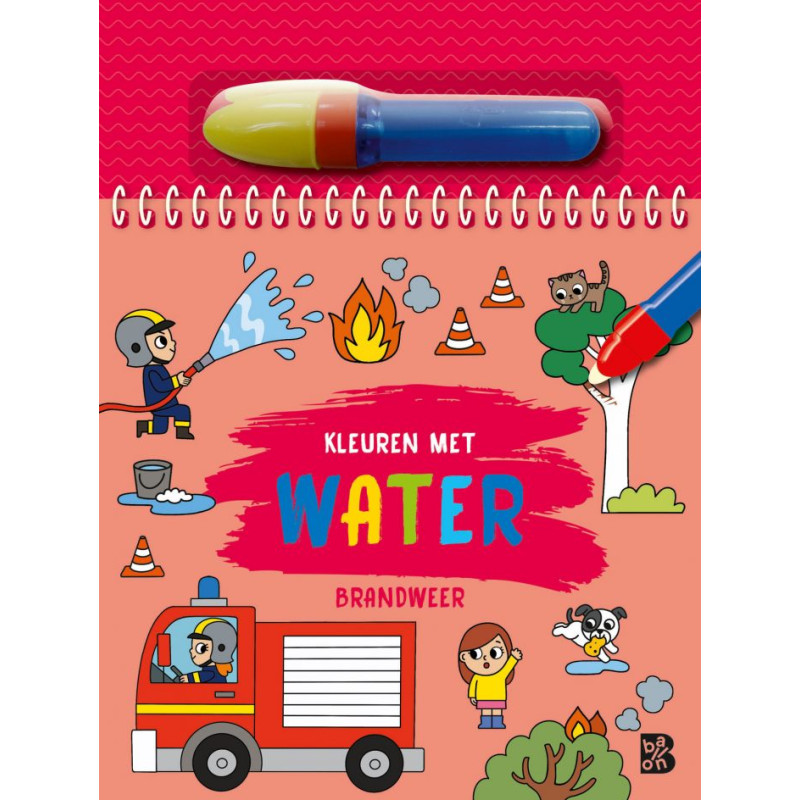 Kleuren met water - Brandweer Kleuren met water - Brandweer