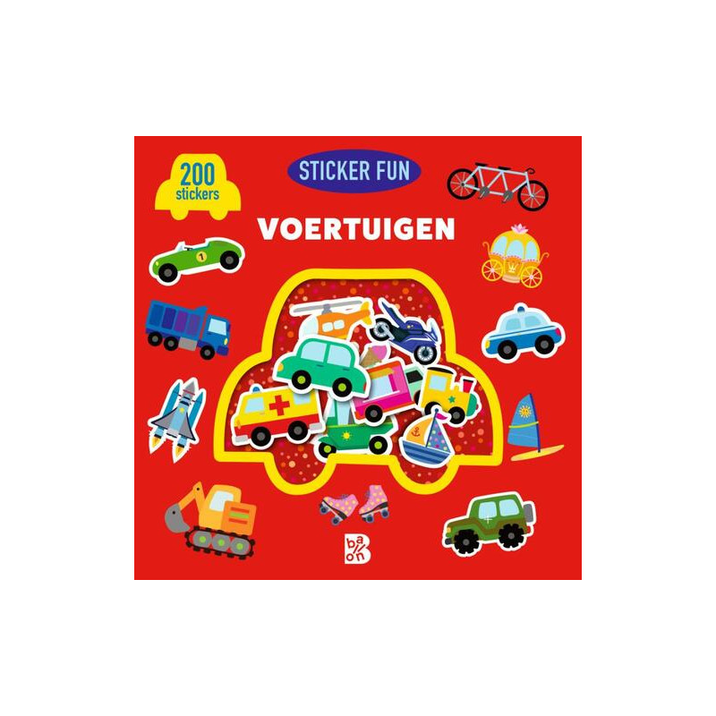 Sticker Fun: Voertuigen (200 stickers) Sticker Fun: Voertuigen (200 stickers)