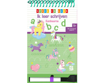 Ik leer schrijven Eenhoorns (uitwisbaar)