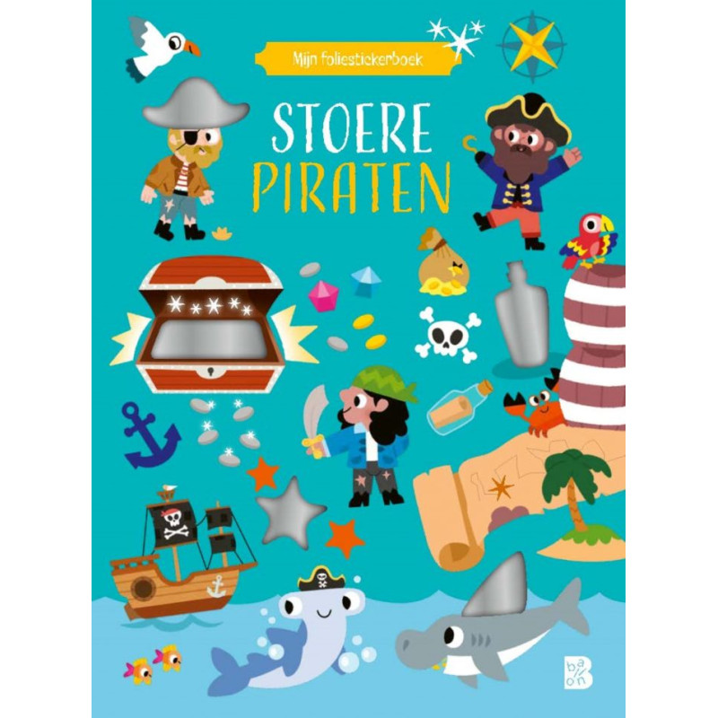 Mijn foliestickerboek: Stoere piraten Mijn foliestickerboek: Stoere piraten
