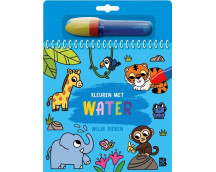 Kleuren met water - Wilde dieren
