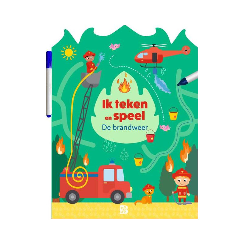 Ik teken en speel: brandweer
