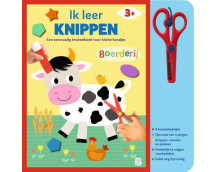 Knutselboek met schaartje: Boerderij
