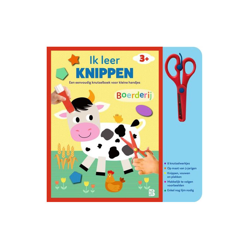 Knutselboek met schaartje: Boerderij Knutselboek met schaartje: Boerderij