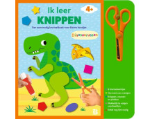 Knutselboek met schaartje: Dinosaurussen