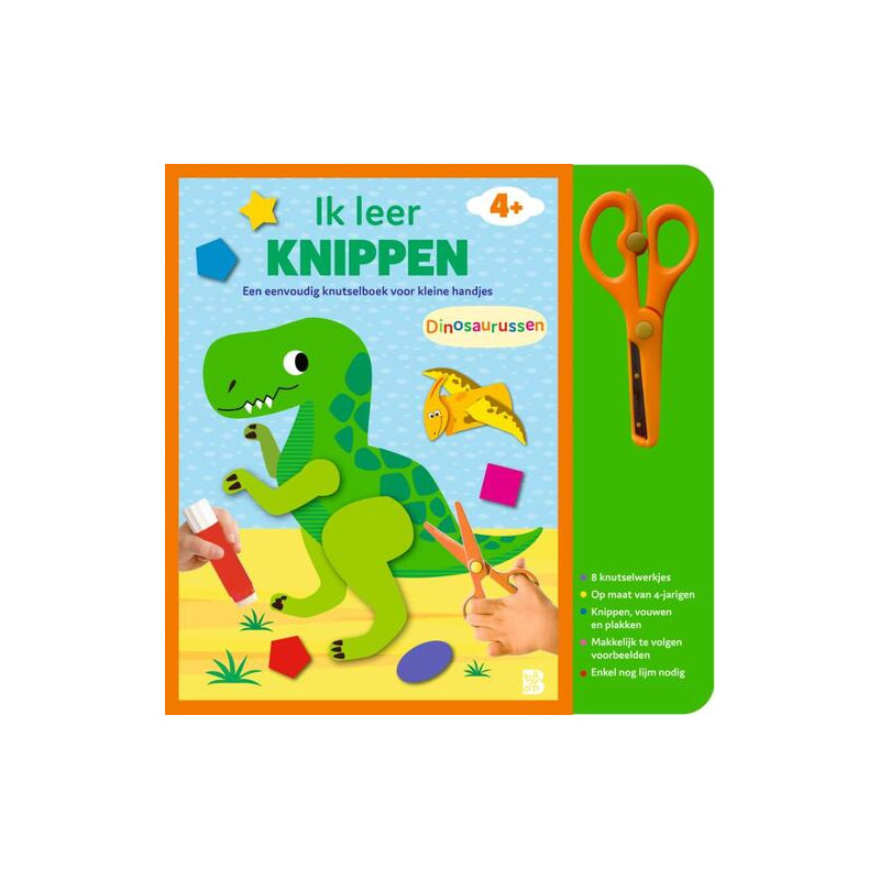 Knutselboek met schaartje: Dinosaurussen Knutselboek met schaartje: Dinosaurussen