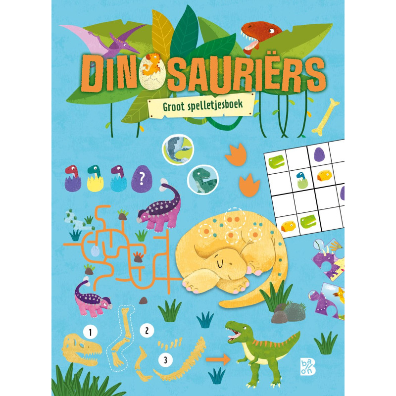 Dinosauriërs - Groot spelletjesboek Dinosauriërs - Groot spelletjesboek