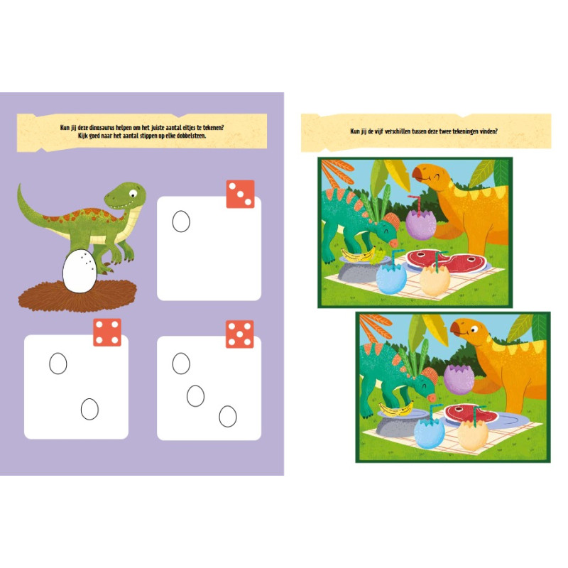 Dinosauriërs - Groot spelletjesboek Dinosauriërs - Groot spelletjesboek