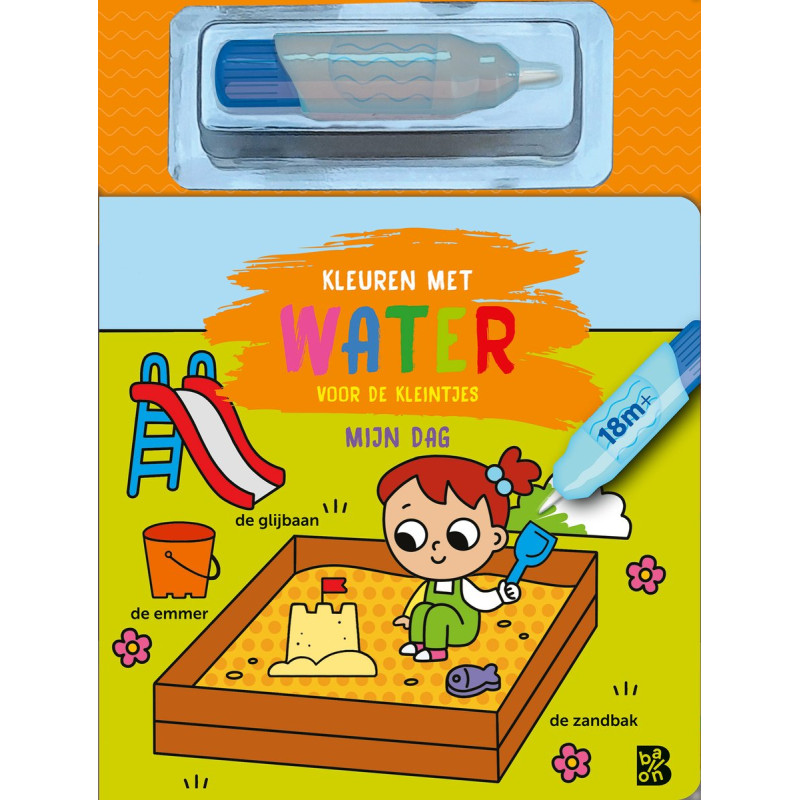Kleuren met water voor de kleintjes - Mijn dag Kleuren met water voor de kleintjes - Mijn dag
